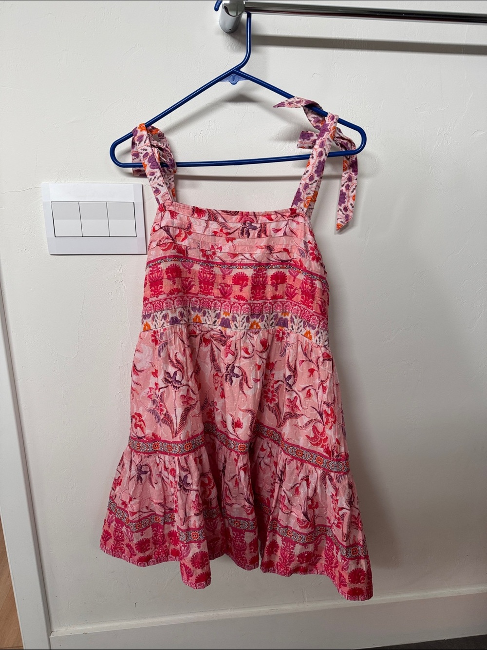 Hale Bob Cotton Mini Sun Dress
